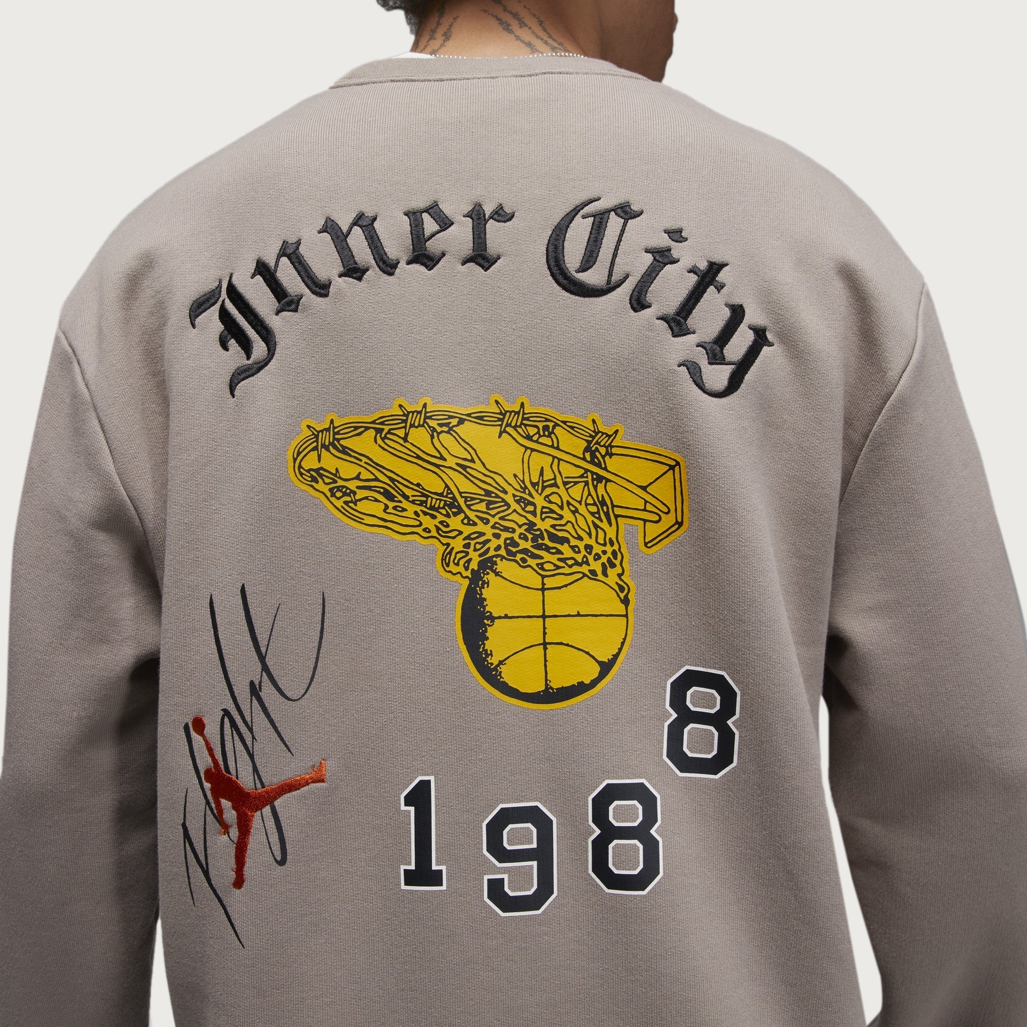 Jordan x HTG® Crewneck - Stone
