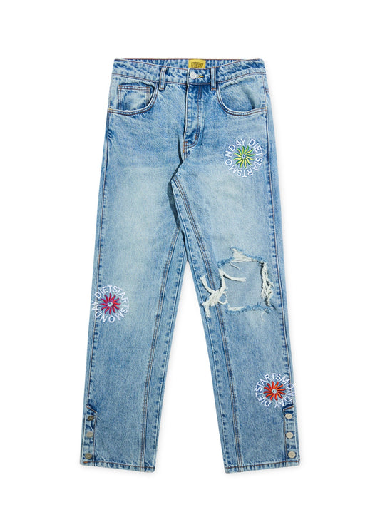 Sol Denim - Sun Faded Indigo