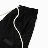 icon mesh gym short / black + black