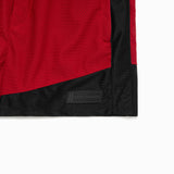 icon mesh gym short / red + black