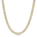 Diamond Baguette Tennis Chain
