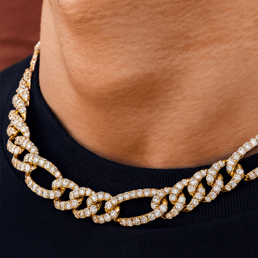 Diamond Figaro Chain