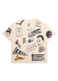 Doodle Tee - Antique White