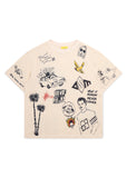 Doodle Tee - Antique White