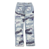 Distressed Denim - Purple