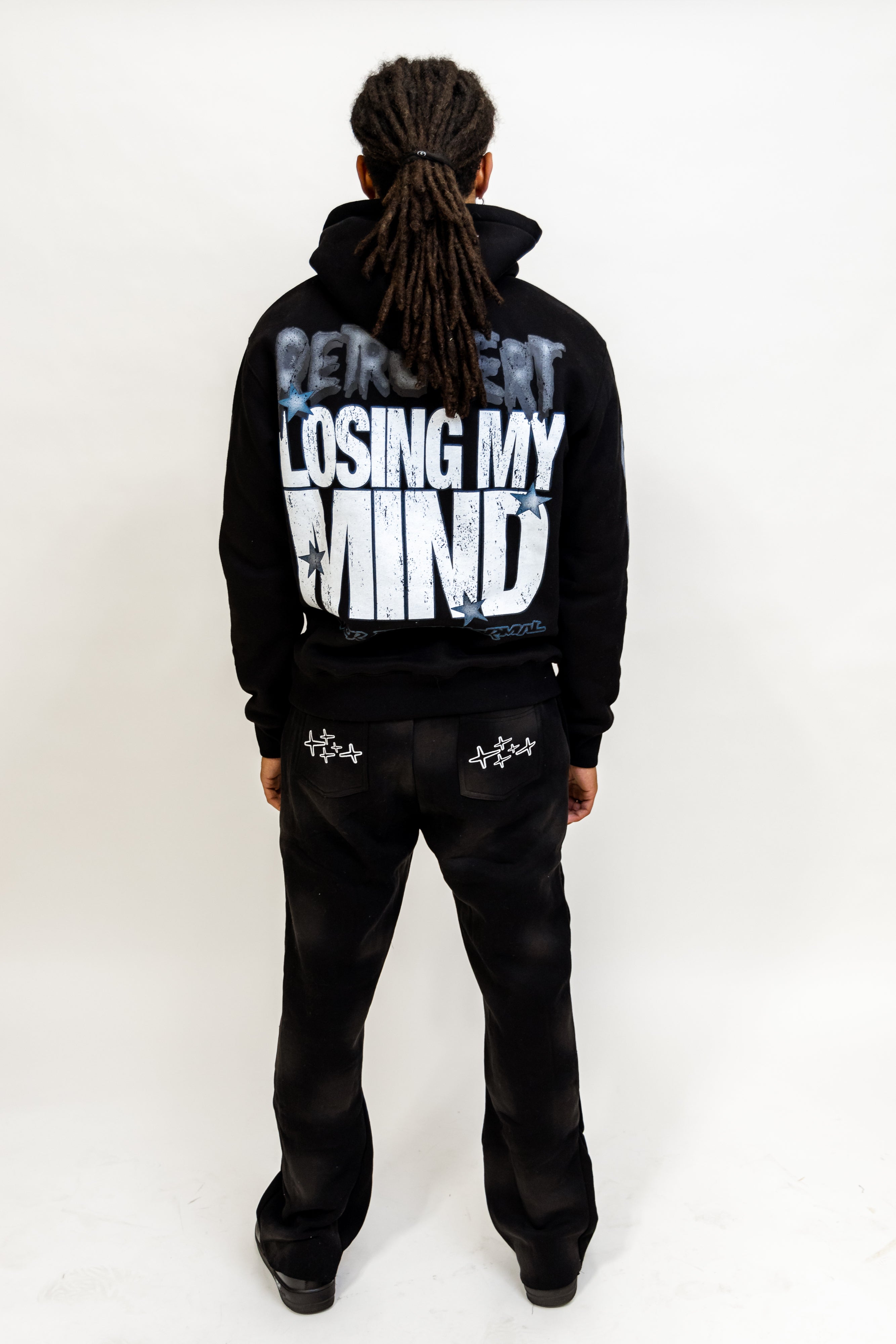 Star Eagle Hoodie - Blue/Black