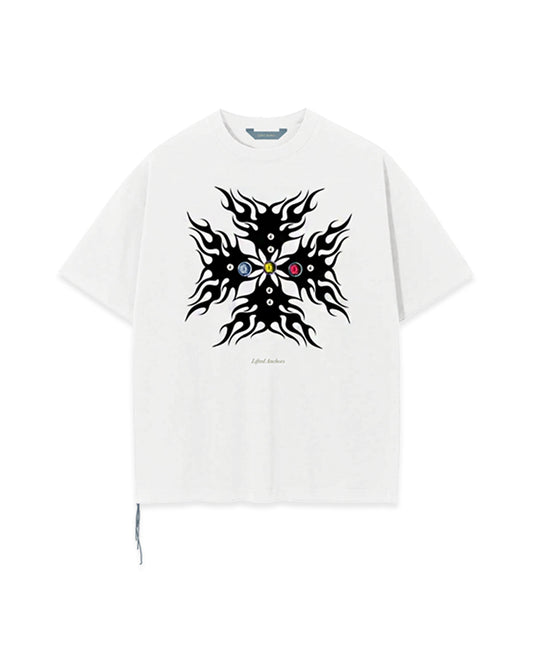 Rodeo Jeweled Tee (White)