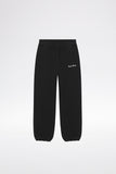 EMBROIDERY LOGO JOGGERS - Black