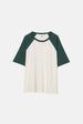 EMERALD/OFF WHITE
