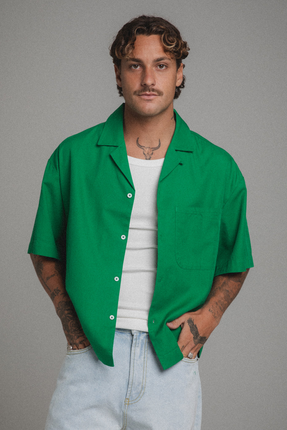 BOXY CAMP SHIRT