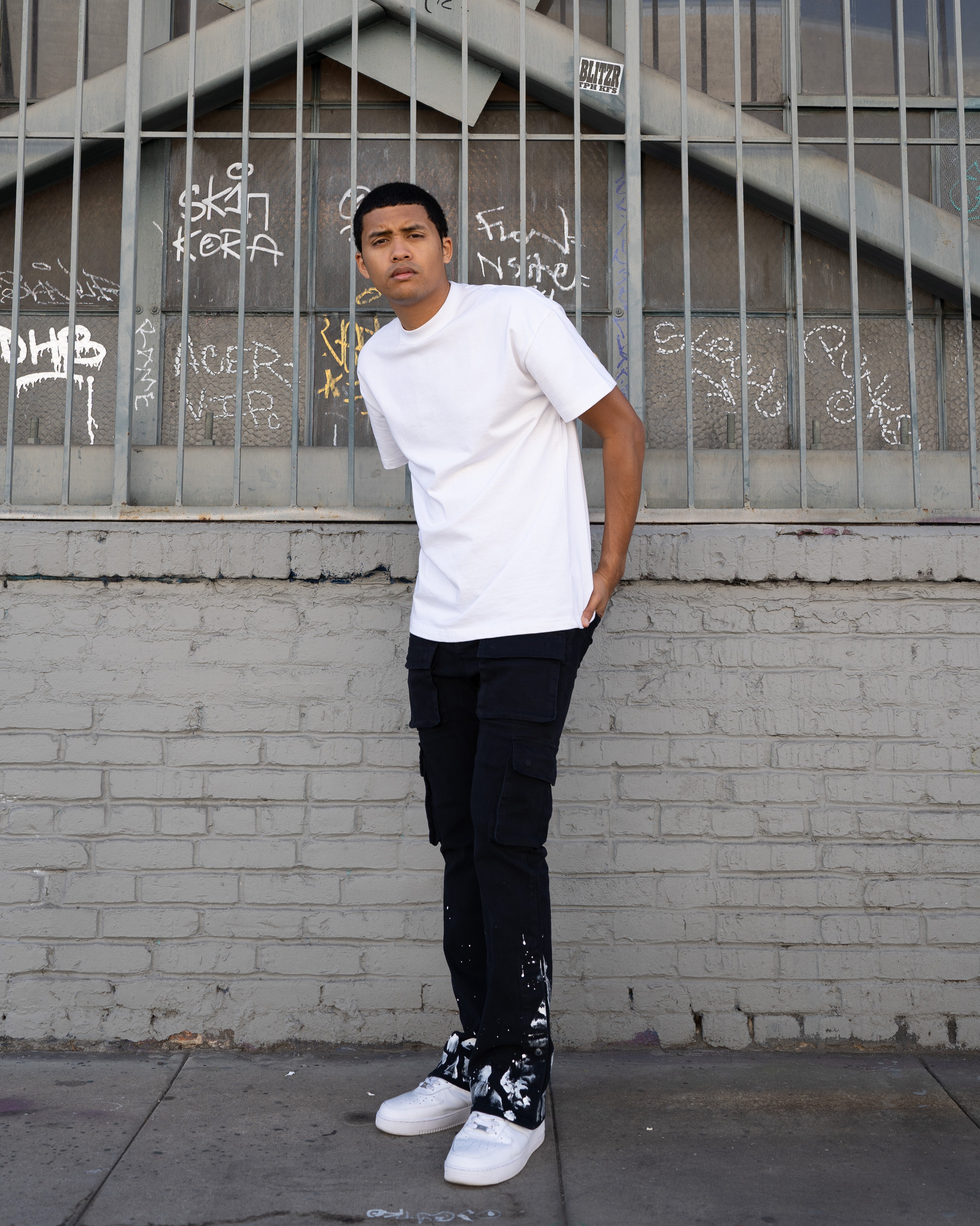 EPTM SNAP CARGO DENIM - NAVY