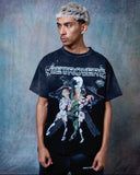 Rhinestone Nurse Tee - Black