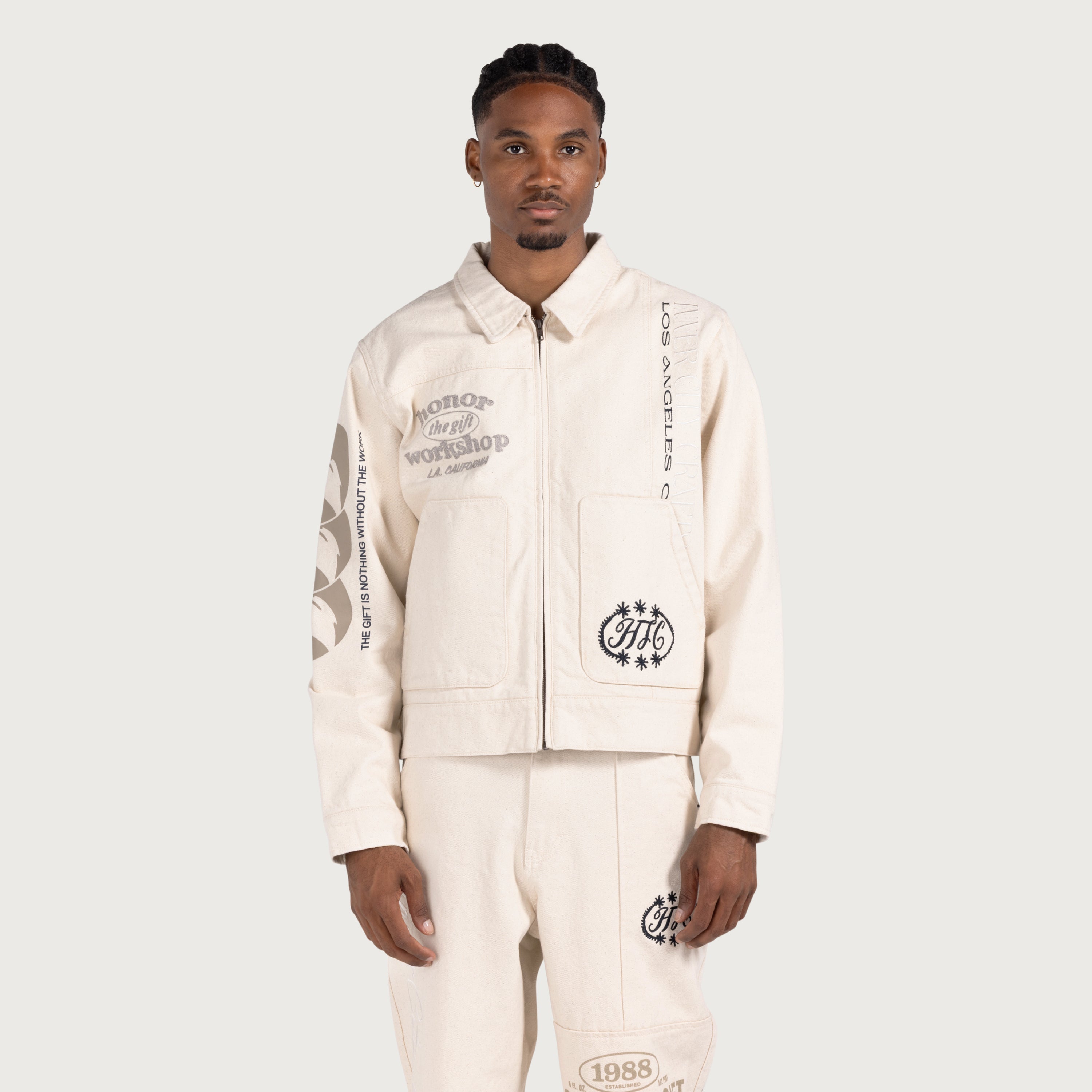 Banner Jacket - Natural