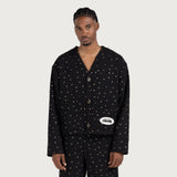 Beaded Cardigan - Black