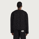 Beaded Cardigan - Black