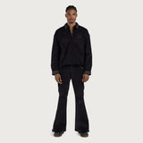 Brushed Bell Bottom - Black