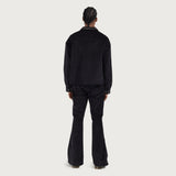 Brushed Bell Bottom - Black