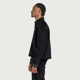 Brushed 1/4 Zip - Black