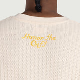 Knit Standard Tee - Bone