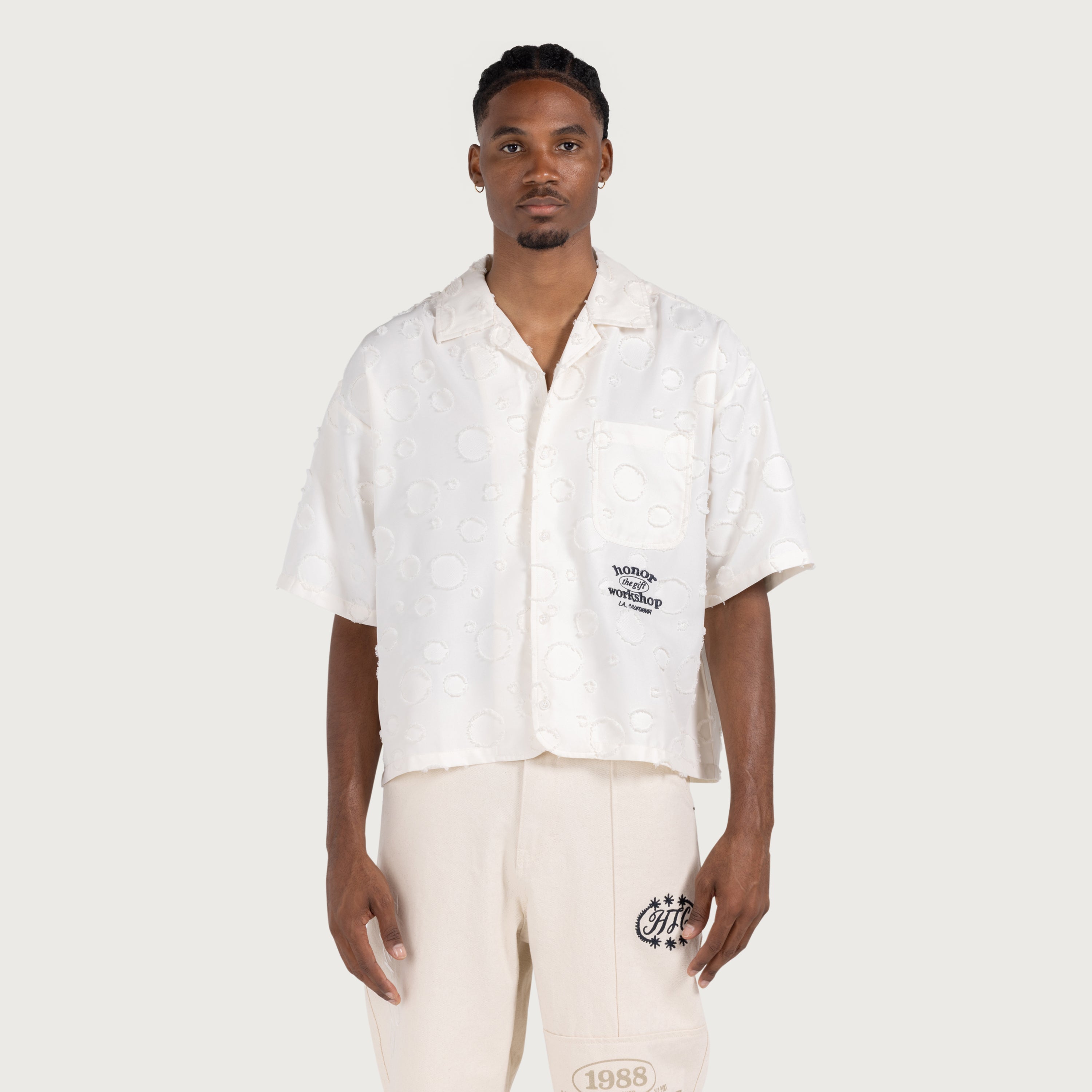 Polka Dot Camp - White