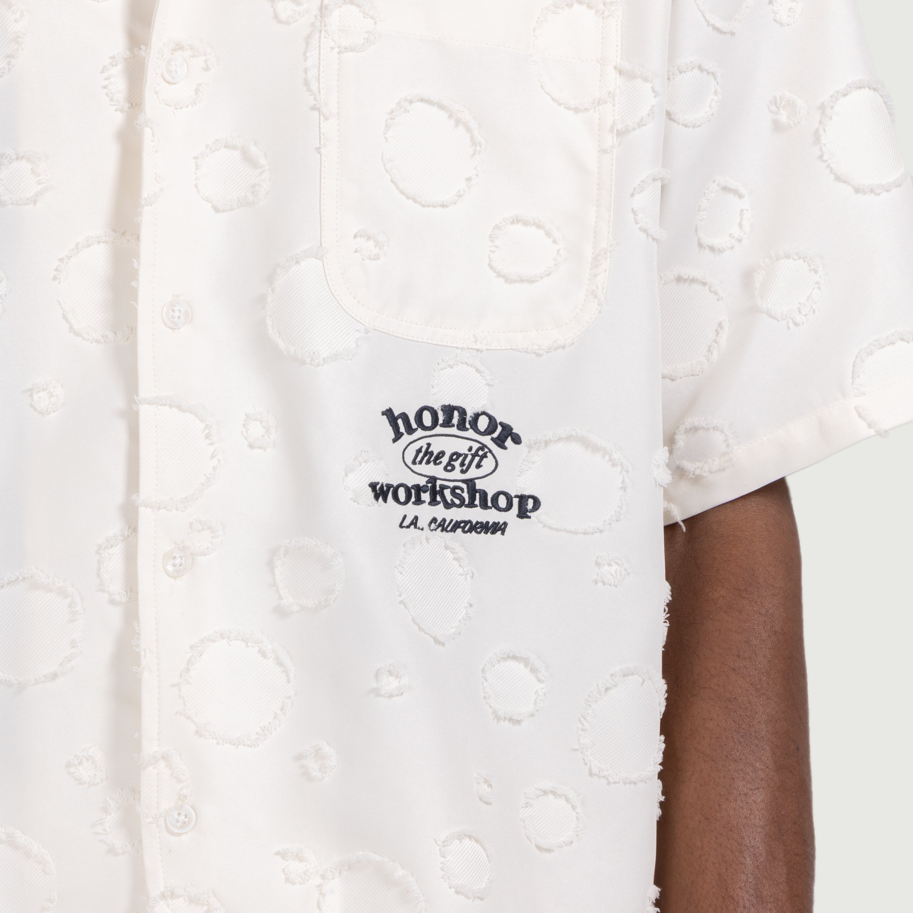 Polka Dot Camp - White