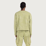 Twill Washed Jacket - Green
