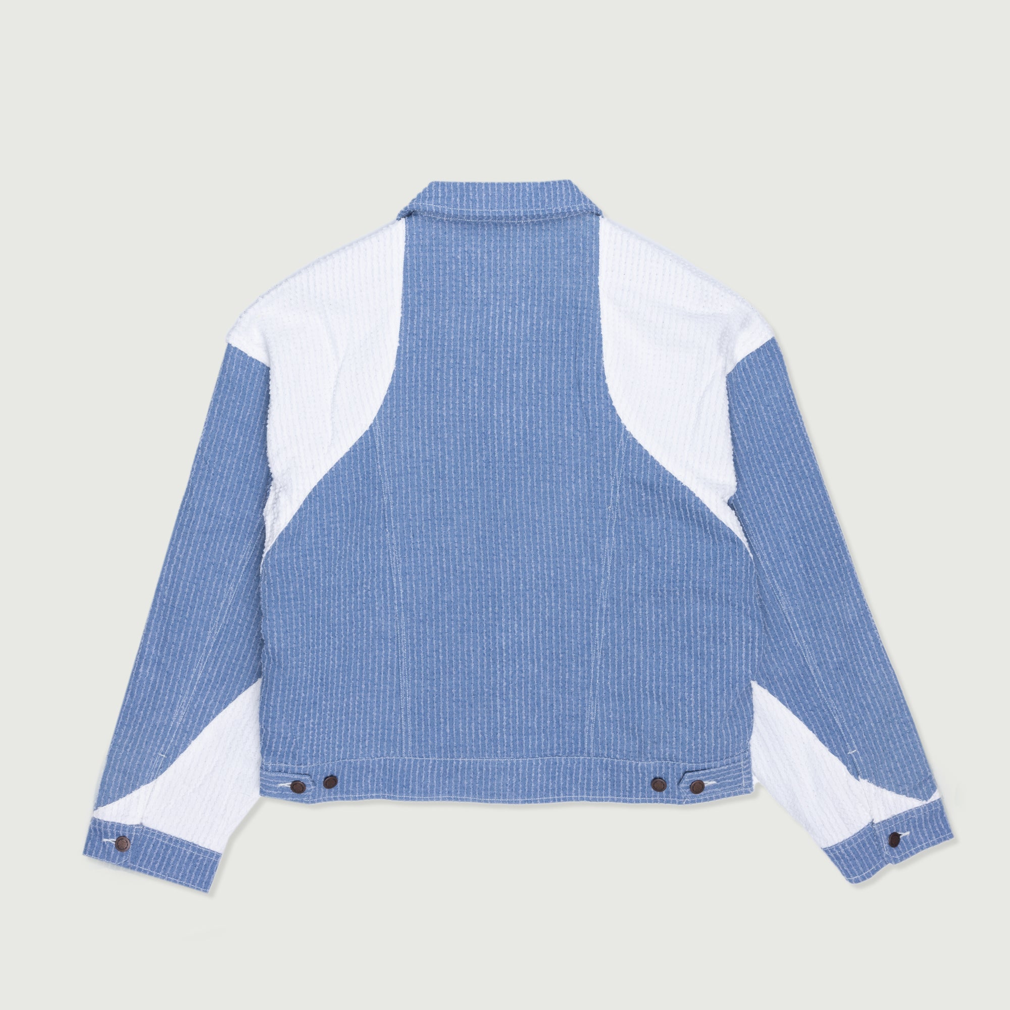 Color Blocked Trucker - Indigo