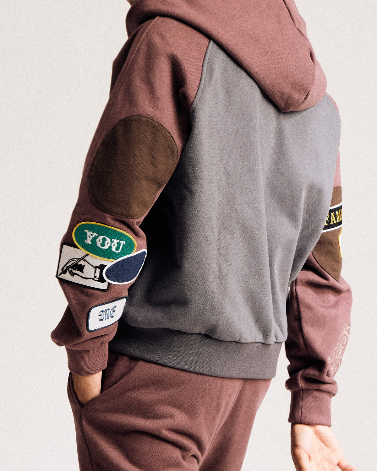 "Rawls" Zip Hoodie (Purple)