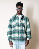 EPTM Side Slit Flannel - Green
