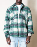 EPTM Side Slit Flannel - Green
