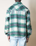 EPTM Side Slit Flannel - Green