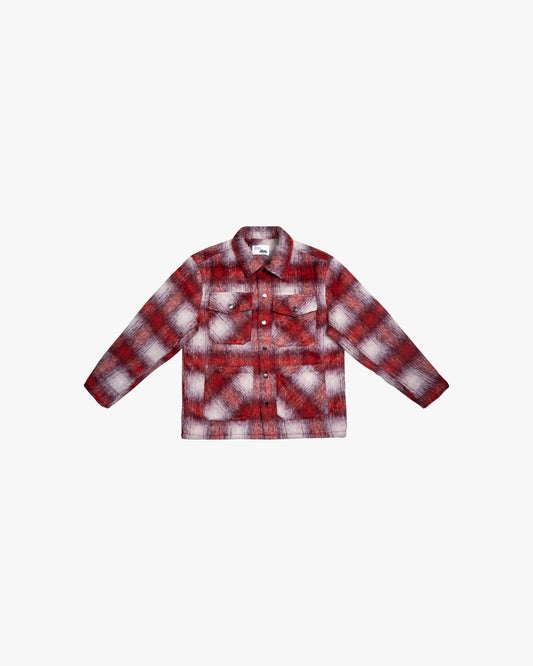 EPTM Mohair Chore Coat - Red