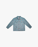 EPTM Mohair Chore Coat - Turquoise