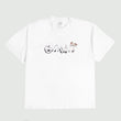 Silver Chrome Tee - White