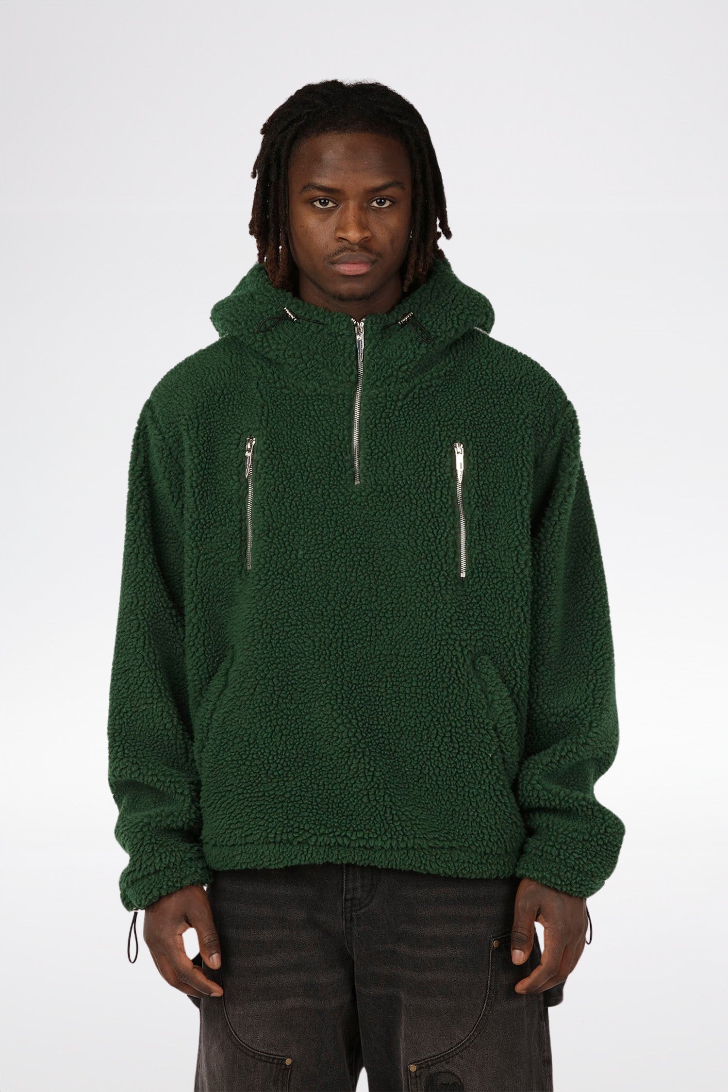 FLEECE JACKET - Green