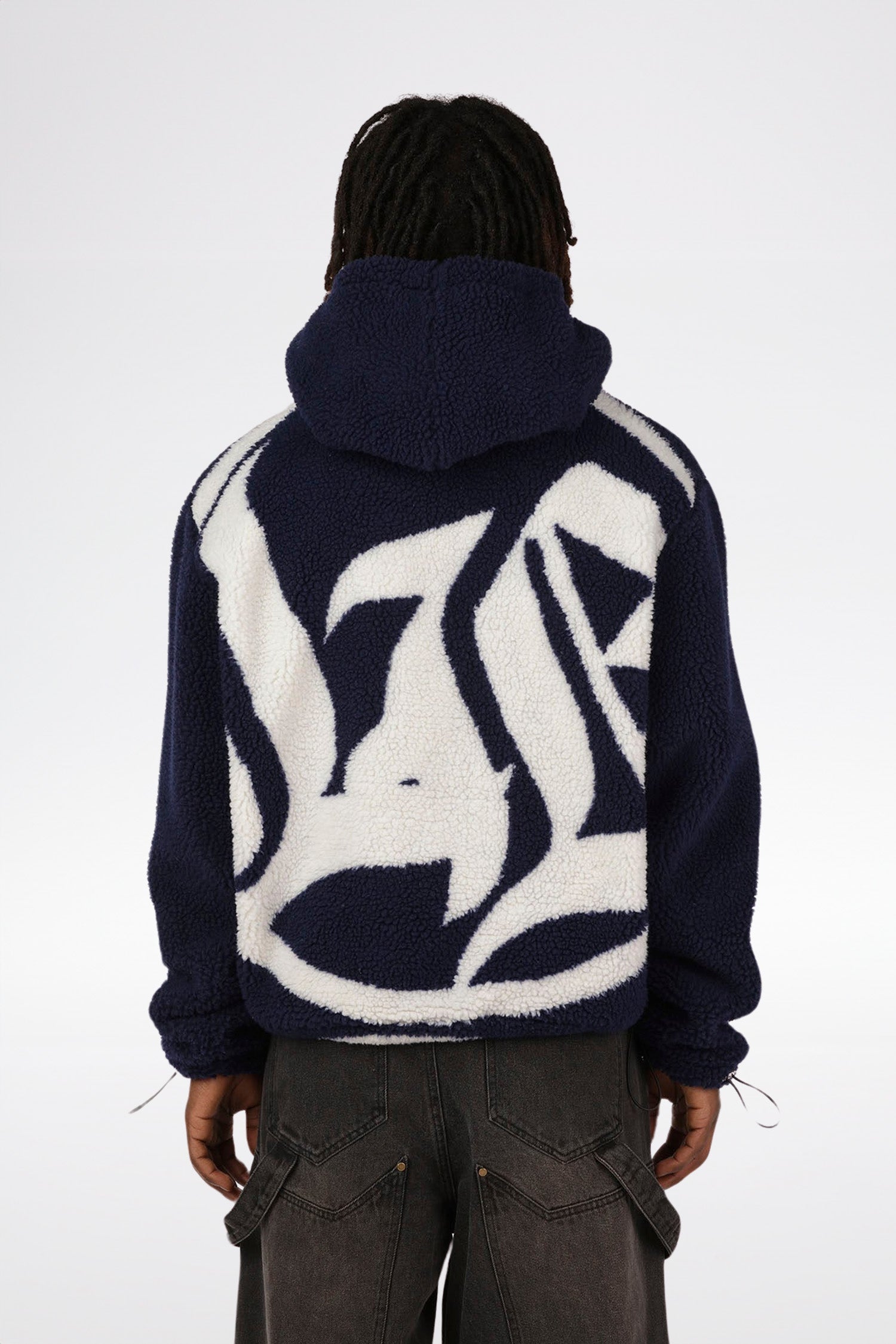 FLEECE JACKET - Navy