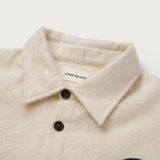 Floral Cover Shirt - Cream