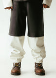 DOUBLE LAYER PANTS | BLACK+WHITE