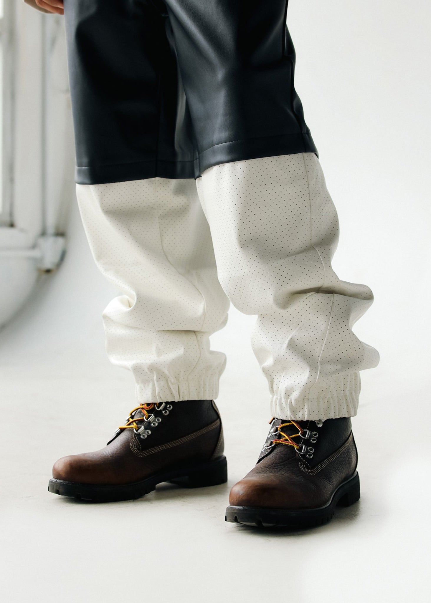 DOUBLE LAYER PANTS | BLACK+WHITE