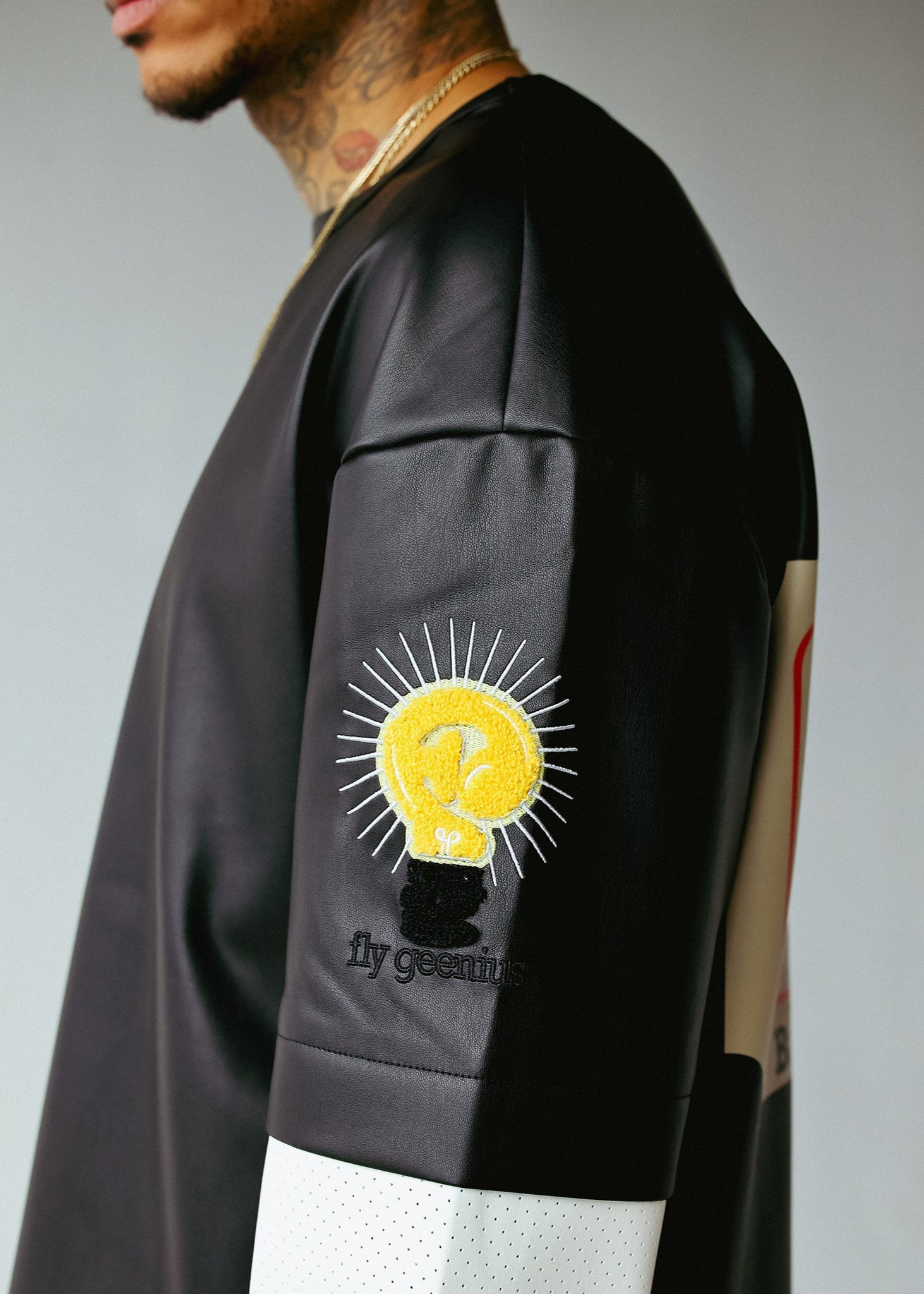 DOUBLE SLEEVE SHIRT | BLACK+WHITE