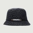 Friendship Crochet Bucket Hat - Black