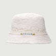 Friendship Crochet Bucket Hat - Bone