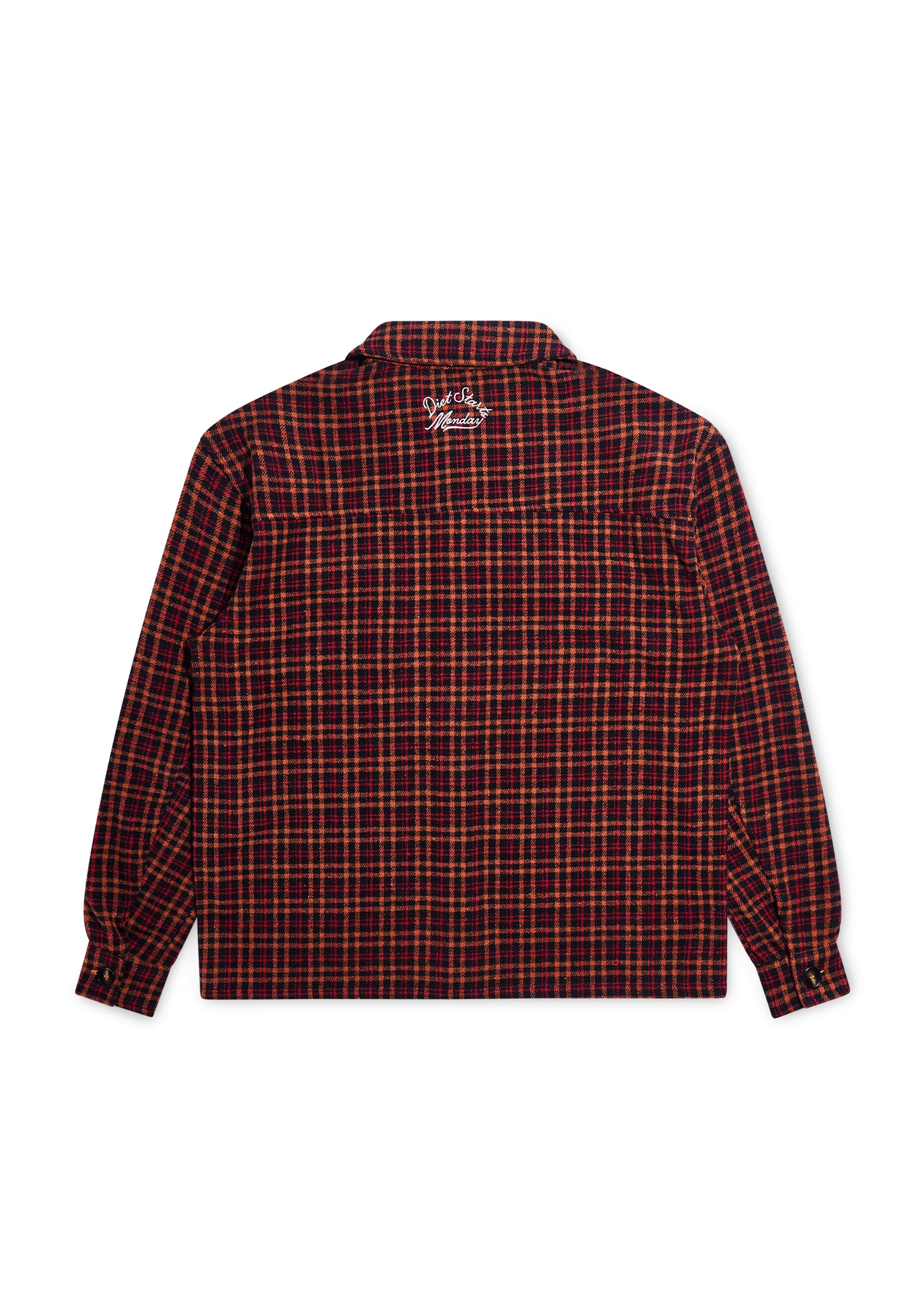 DSM Flannel - Red/Orange