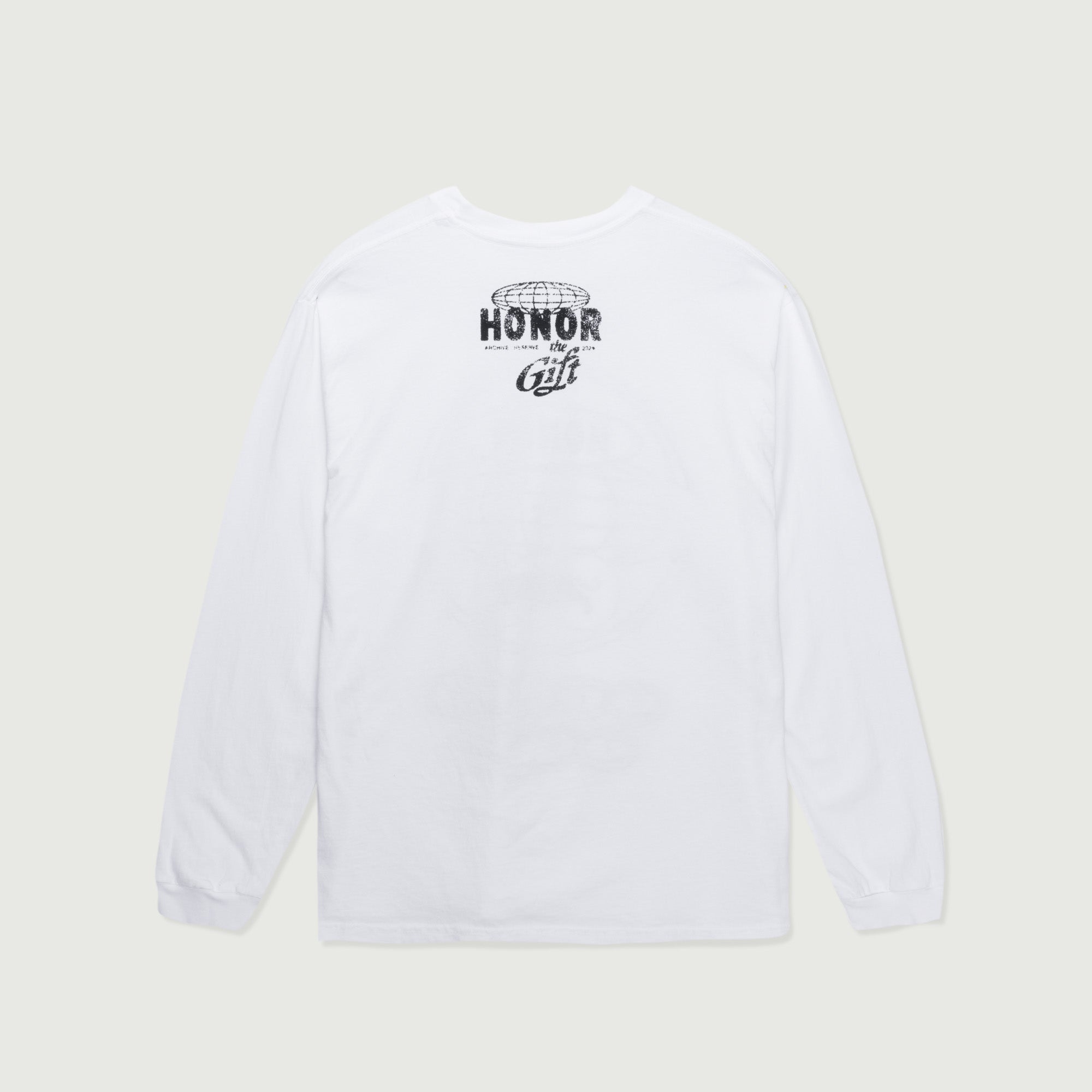 Global Logo LS - White