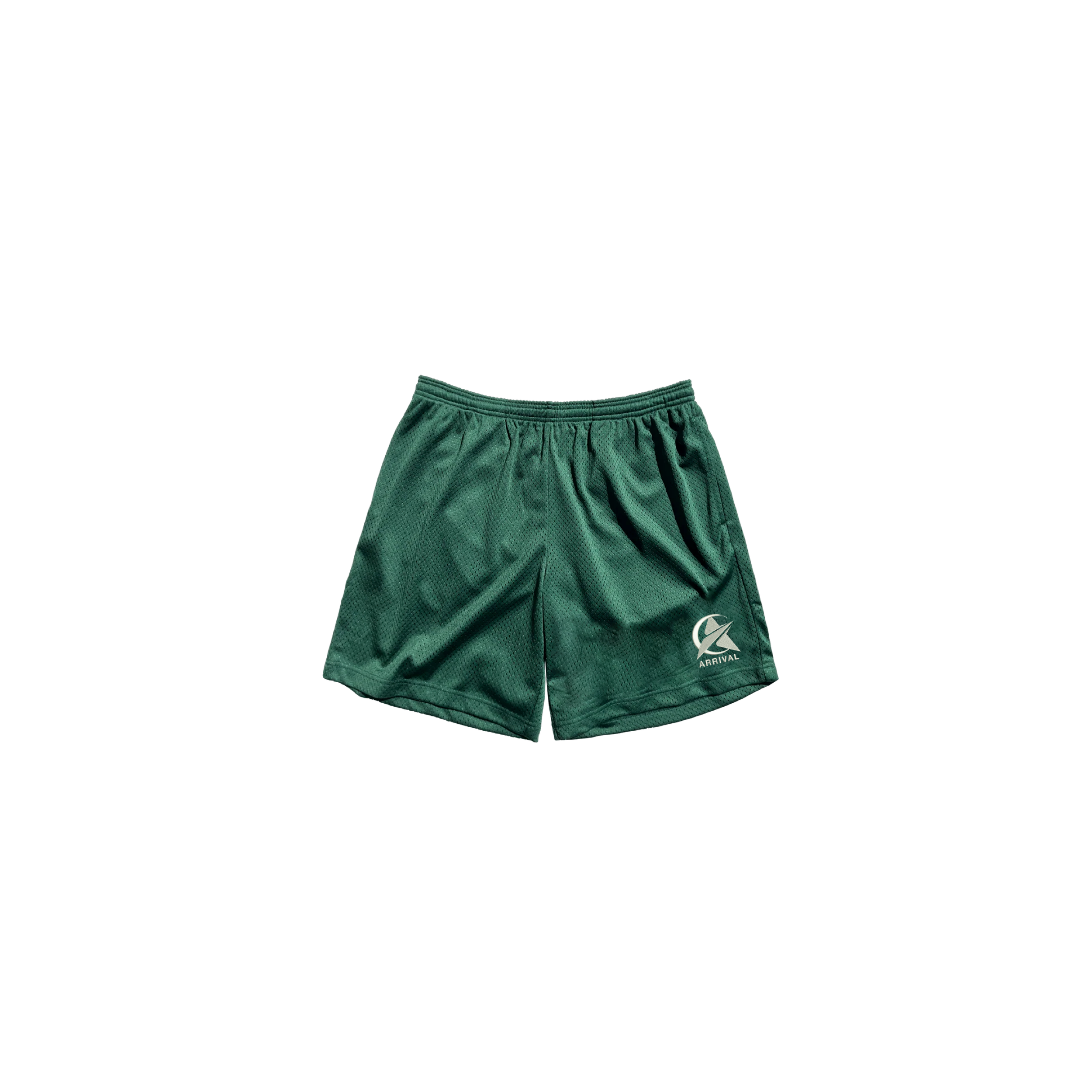 LOGO MESH SHORTS (GREEN)