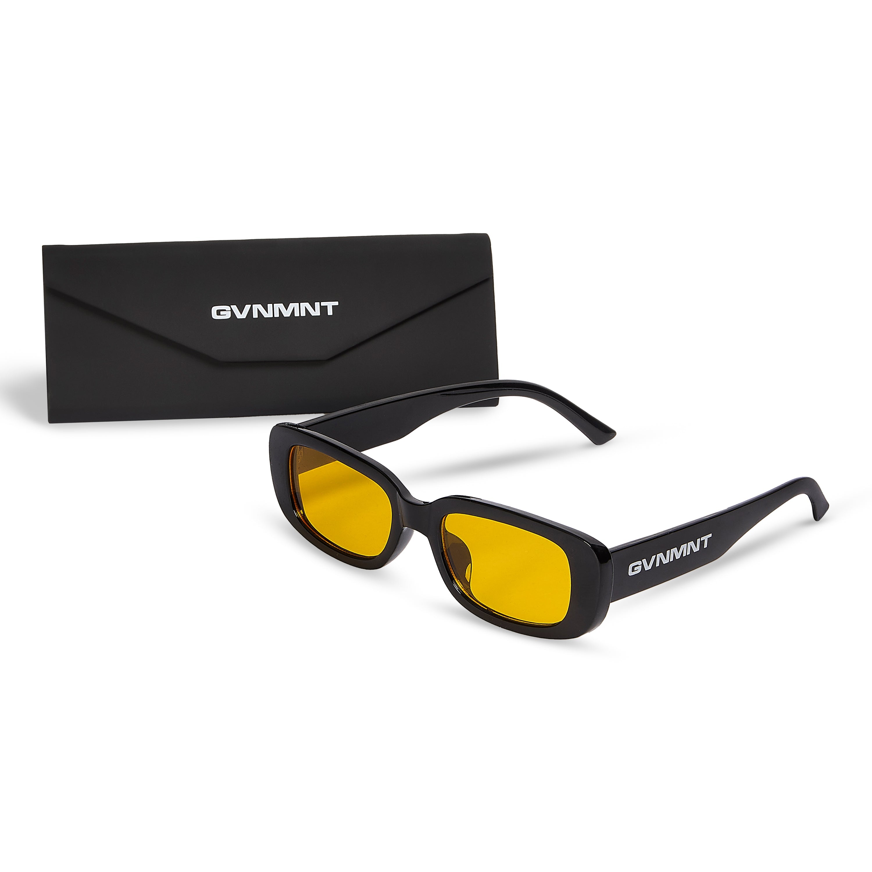 Nova Sunglasses - Black / Yellow