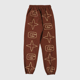 G* Jog Pant - Brown / Cream