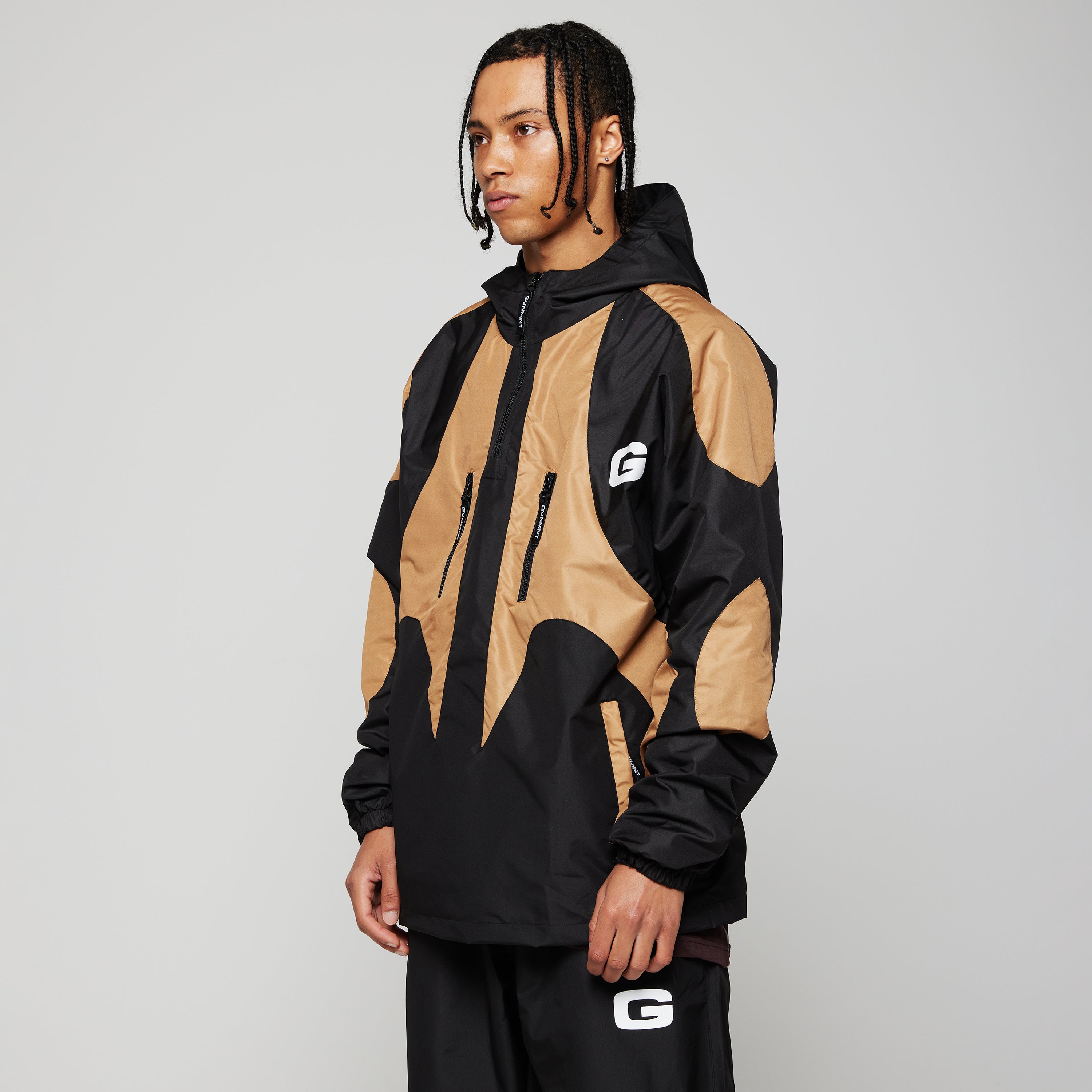 Forum  Hooded Jacket  - Black / Bronze