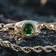 Gold Emerald Ring