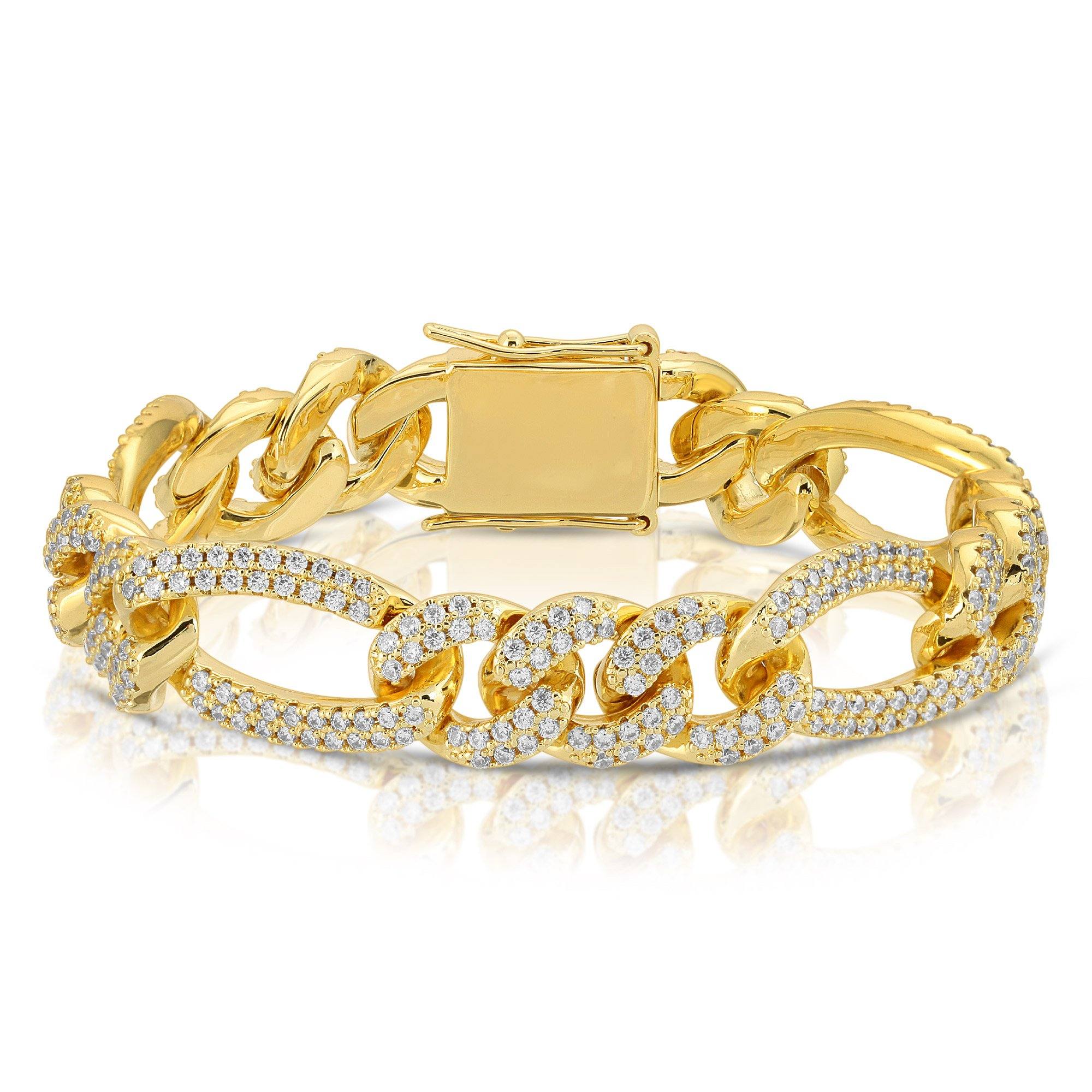 Diamond Figaro Bracelet